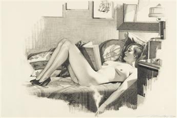 WARNER KREUTER (20th century) Muriel. [PIN-UP]